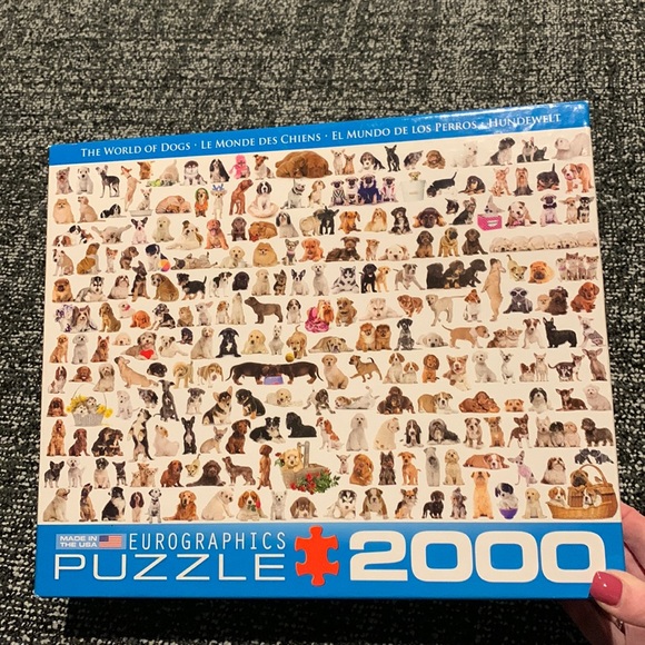 Other - Dog puzzle 2000 puzzle
